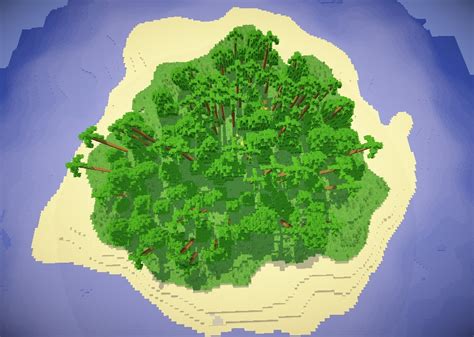 Tropical Island I 100 Complete Minecraft Map
