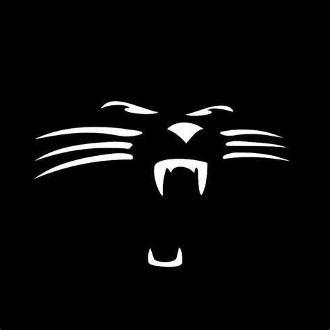 Hotmeini 15cm Wildcat Panther Face Car Sticker Wall Decal Window Decals