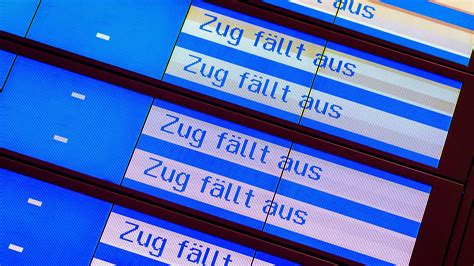 Deutsche Bahn - GDL-Warnstreiks laufen