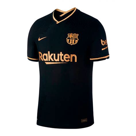 Jersey Nike Fc Barcelona Vapor Match 2020 2021 Away Black