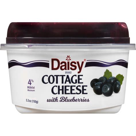 Daisy Cottage Cheese Milkfat Minimum With Blueberries Oz