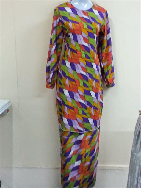 Hasil baju yang dah siap. FLORABEADZ : pola utk dijual