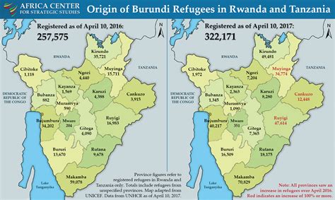 The republic of burundi, in the great lakes region of eastern africa, is a landlocked country. Burundi Refugee Flows Continue to Increase - Africa Center