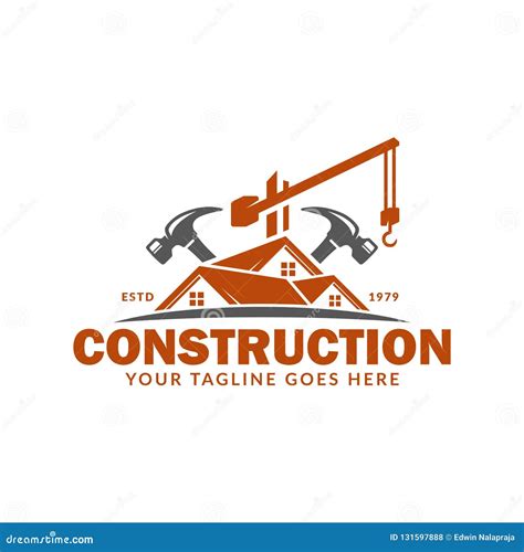 Construction Logo Template Suitable For Construction Company Brand