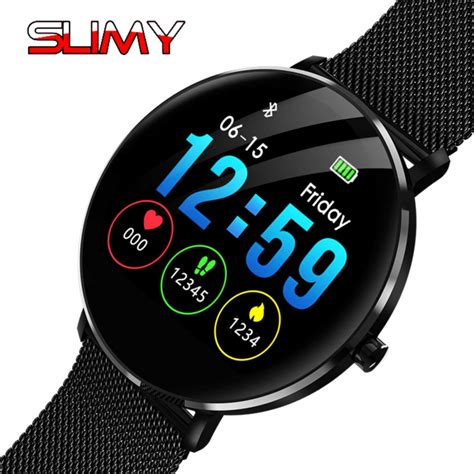 Slimy L6 Diy Watch Face Smart Watch 30 Days Standby Ip68 Waterproof