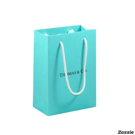 Turquoise Blue Favor Gift Bag Set Zazzle Com Gift Bag Bag Set