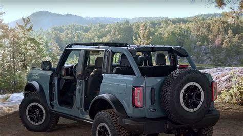 Official 2021 Ford Bronco Door Guide Released Video