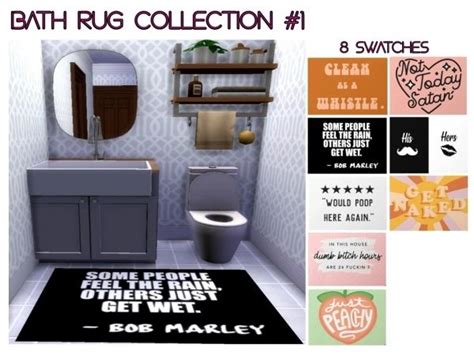 Rug Collection 1 By Cyberaddix Patreon Sims 4 Rugs