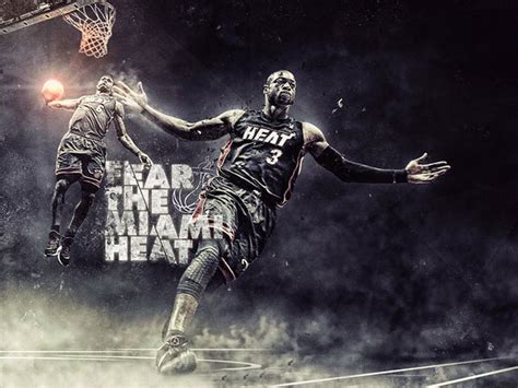 Lebron James Dwyane Wade Miami Heat Basketball Nba Poster My Hot Posters