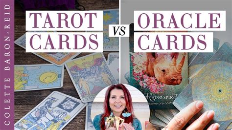 What about its magical other half, though — an oracle. Tarot vs Oracle Cards - YouTube