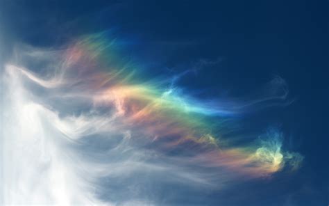 Sky Clouds Rainbow Spectrum Color Wallpapers Hd Desktop And
