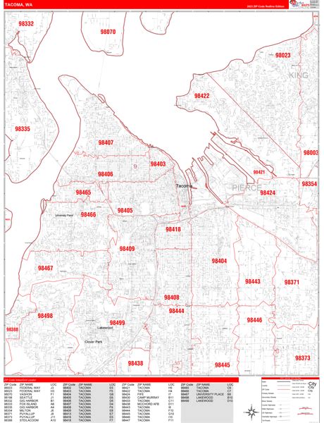 Maps Of Tacoma Washington