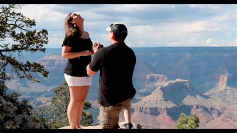 Grand Canyon Proposal And Engagement Video Youtube