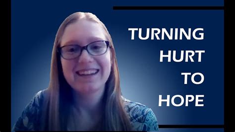 Heather Hall Turning Hurt To Hope Youtube