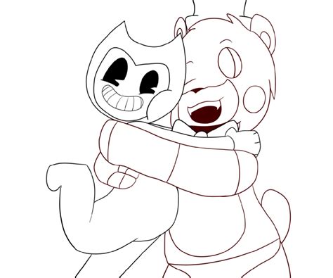 bendy coloring 2 | Educative Printable