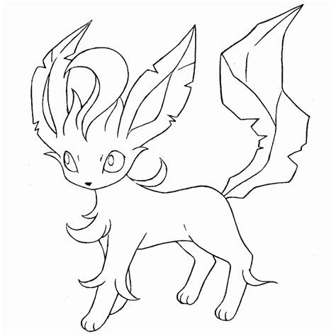Pokemon Glaceon Coloring Pages at GetColorings.com | Free printable
