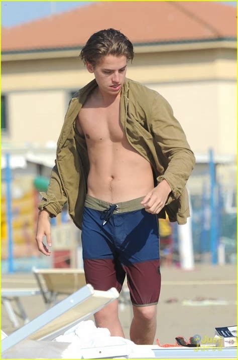 Cole Sprouse Fit Males Shirtless Naked
