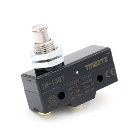 Tm 1307 Panel Mount Plunger Actuator Momentary Micro Limit Switch Ebay