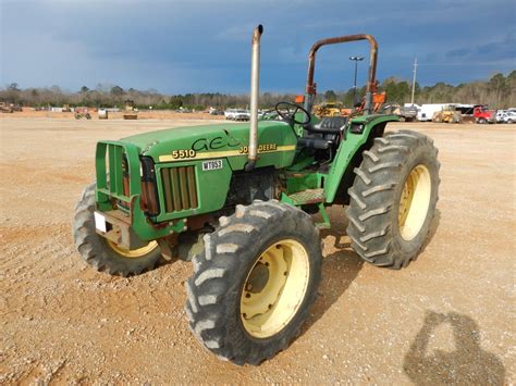 1997 John Deere 5510 Farm Tractor Jm Wood Auction Company Inc