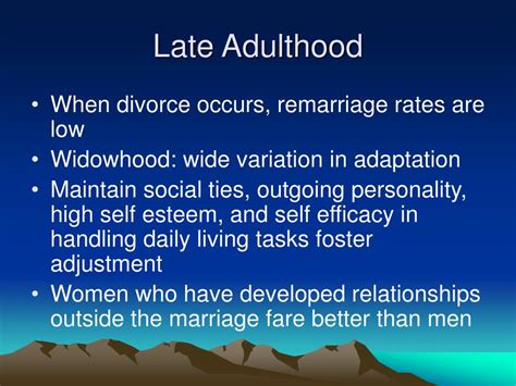 Ppt Psychosocial Development In Late Adulthood 60 Yrs Powerpoint