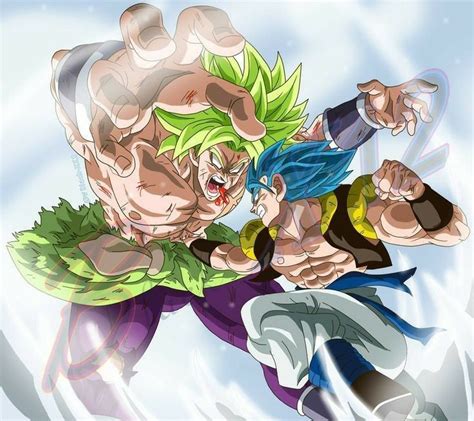Gogeta Vs Broly Anime Dragon Ball Super Dragon Ball Super Manga