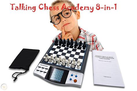 Chess Set 1 8 Academy Boards Chess Computer Electronic Game Games