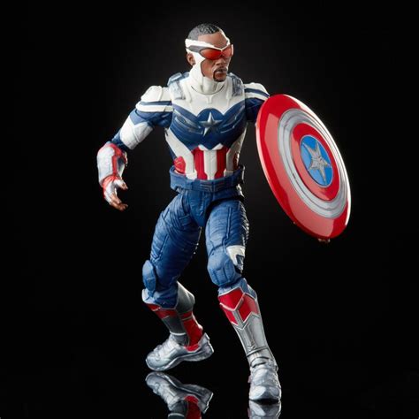 Capitán América De 15 Cm De Los Vengadores De Hasbro Marvel Legends