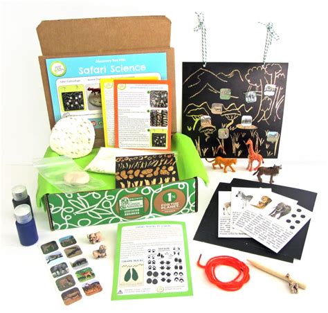 Safari Science Discovery Box Green Kid Crafts