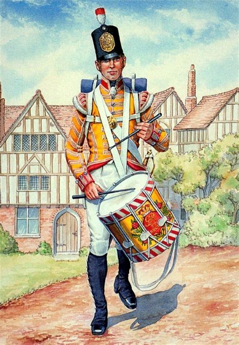 Drummer The 77th East Middlesex Regiment Of Foot Military Art