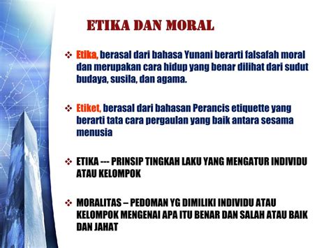 Apa Itu Etika Etiket Dan Moral Perbedaan Etika Etiket Dan Moral Mata
