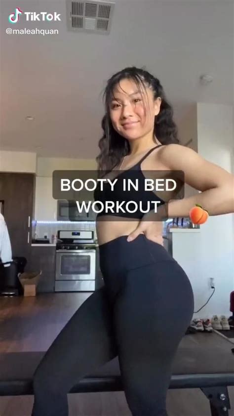 Booty In Bed Video Workout Videos Butt Workout Bed Workout