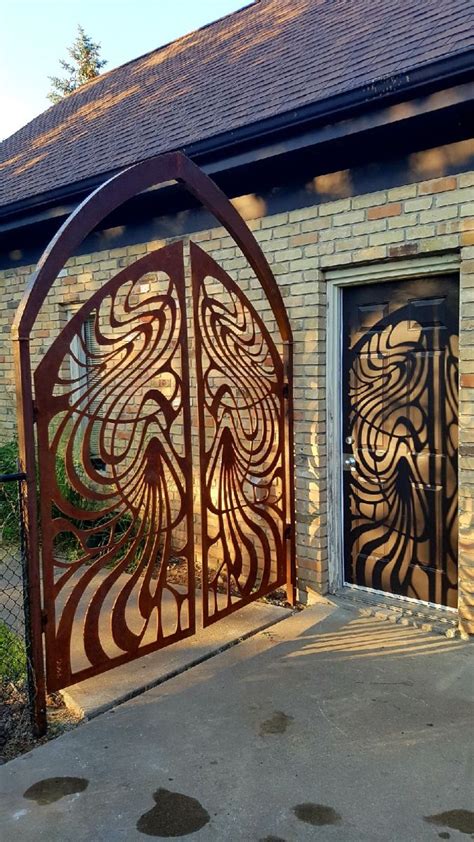 Custom Metal Gates Dusil Design And Landscape Inc
