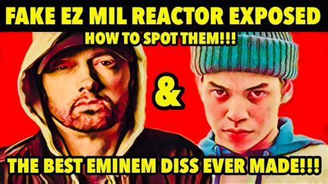EZ MIL CLOUT CHASER EXPOSED THE BEST EMINEM DISS EVER MADE LISTEN UP YouTube
