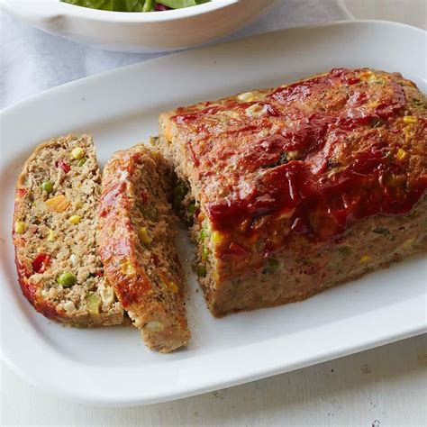 turkey and vegetable meatloaf recipe eatingwell