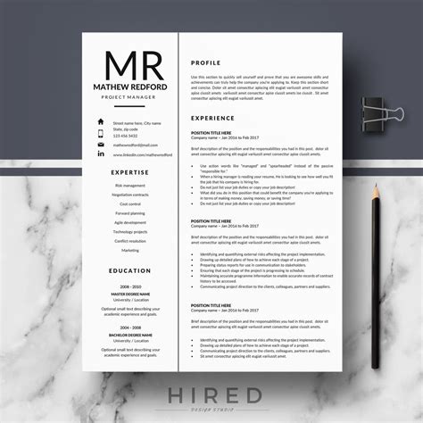 A simple, concise resume like this is often the best approach to showing your history and ambitions. Professional Resume Templates; Minimalist Resume, CV ...