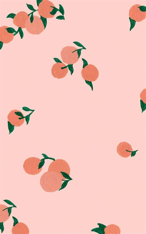 Cute pink hd desktop wallpaper download free 5. peach print, pattern phone background, wallpaper, fruit, pink #iphonewallpaper | Peach wallpaper ...