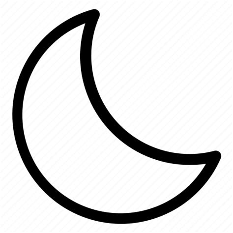 Moon Night Dark Darkmode Icon Download On Iconfinder