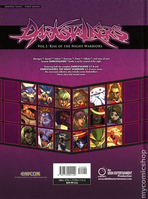 Darkstalkers Rise Of The Night Warriors Hc 2020 Udon