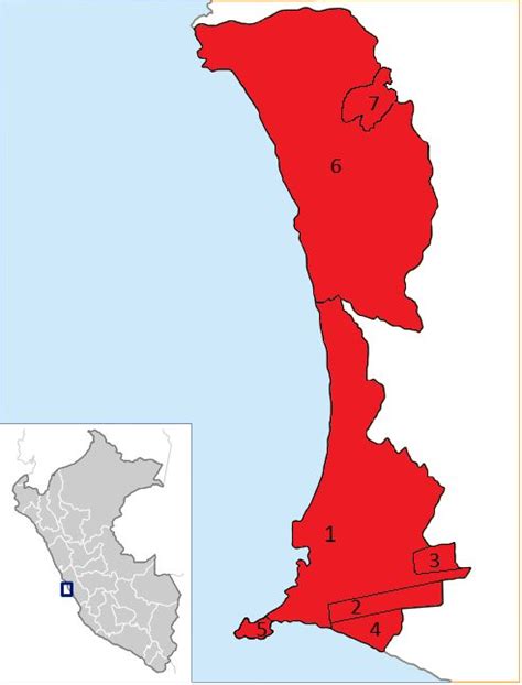 Mapa De Callao Provincia Municipios Turístico Y Carreteras De