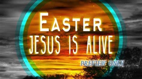 Jesus Is Alive Easter Title Motion Videos2worship Church Media