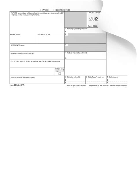 Fillable 1099 Nec 2023 Fillable Form 2023