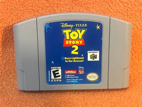 Toy Story 2 Disney Pixar Nintendo 64 N64 Original Authentic Genuine