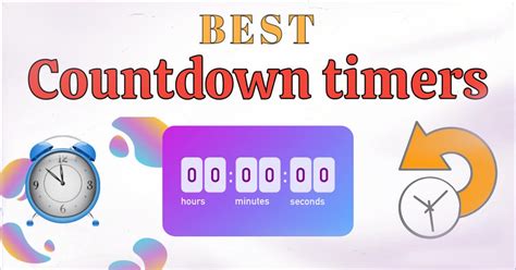 Best Website Countdown Timer Widgets To Use Free In