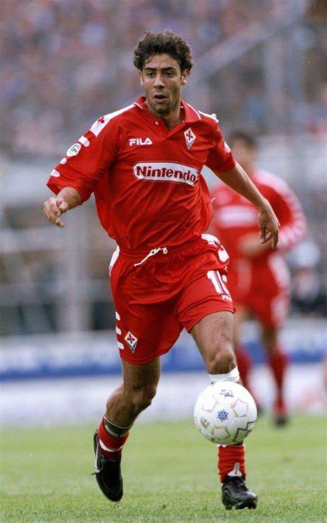 1998 rui costa Fiorentina camisola vermelha | Best football players