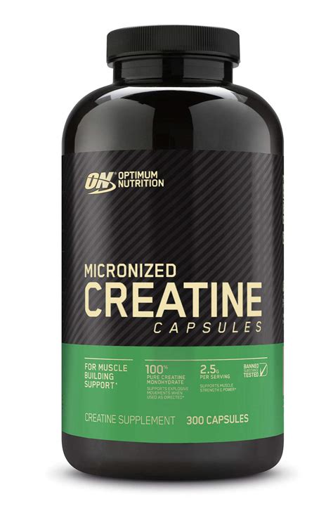 Optimum Nutrition Micronized Creatine Monohydrate Capsules Keto
