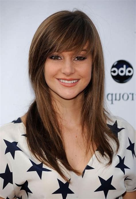 15 Best Ideas Long Hairstyles For Square Faces With Bangs