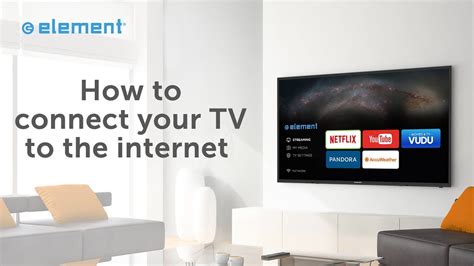In alternativa puoi collegare la tua smart tv ad internet utilizzando il cavo ethernet, come fosse un vero e proprio pc fisso. Connecting your TV to the Internet - YouTube