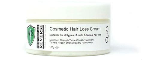 Reverse Hair Loss Cream 100g Strong Minoxidil Free Clinical Formula