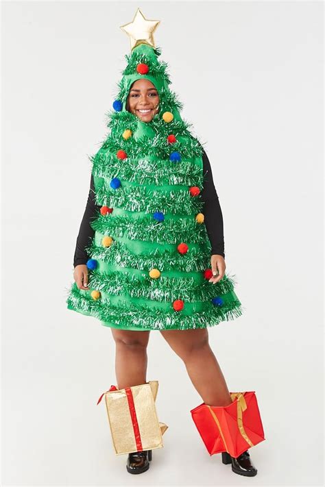 Christmas Tree Plus Size Dress The Best Ugly Christmas Party Outfits From Forever 21 2019