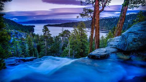 Eagle Falls Over Emerald Bay Lake Tahoe Hd Nature Wallpapers Hd
